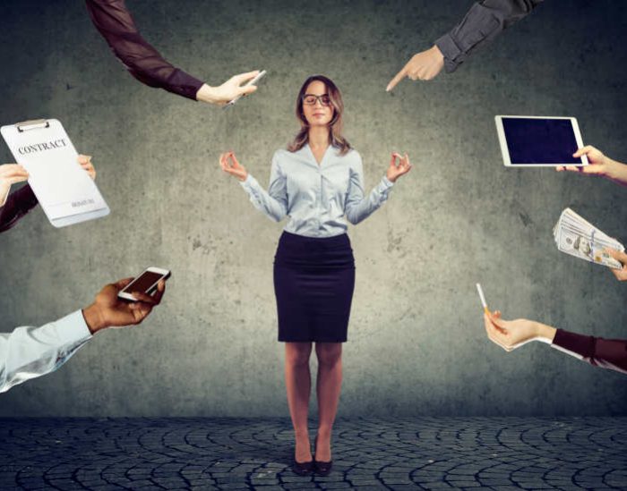 Klein_Mindfulness im Job frau